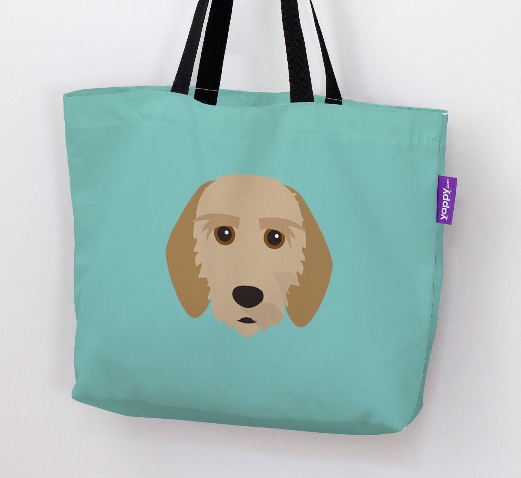 Dog Icon Canvas Bag