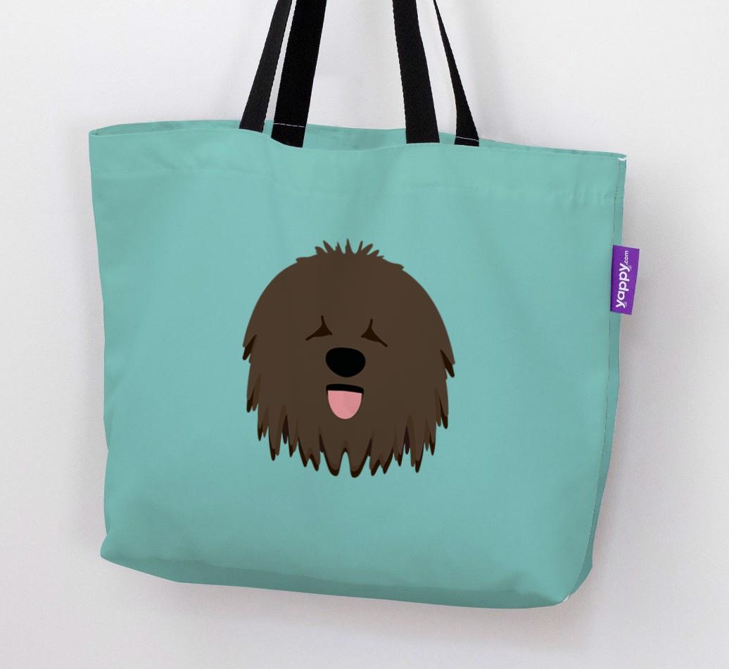 Dog Icon Canvas Bag
