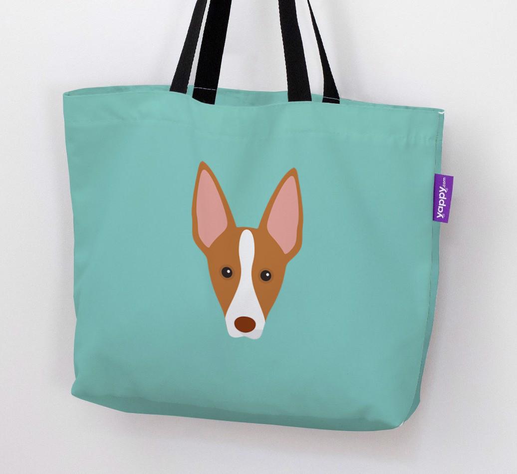 Dog Icon Canvas Bag