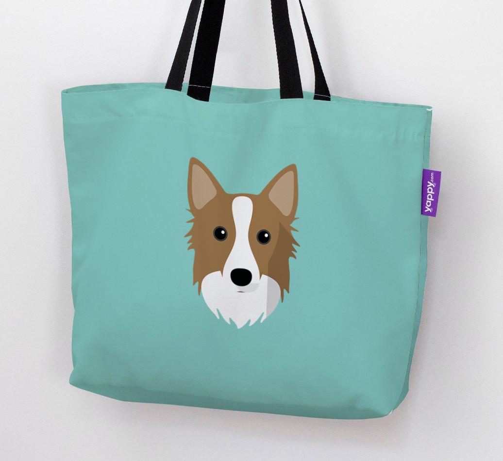 Dog Icon Canvas Bag