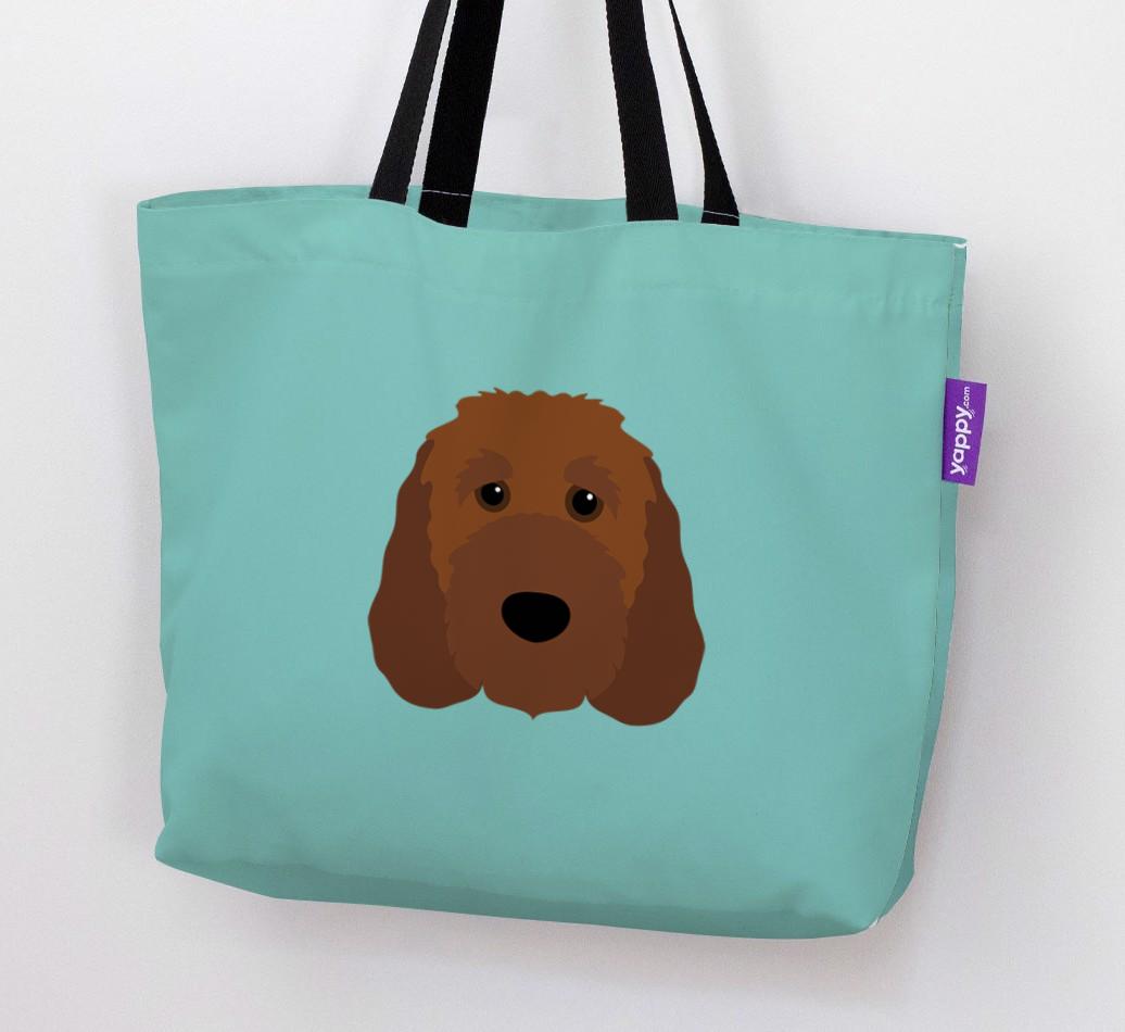 Dog Icon Canvas Bag