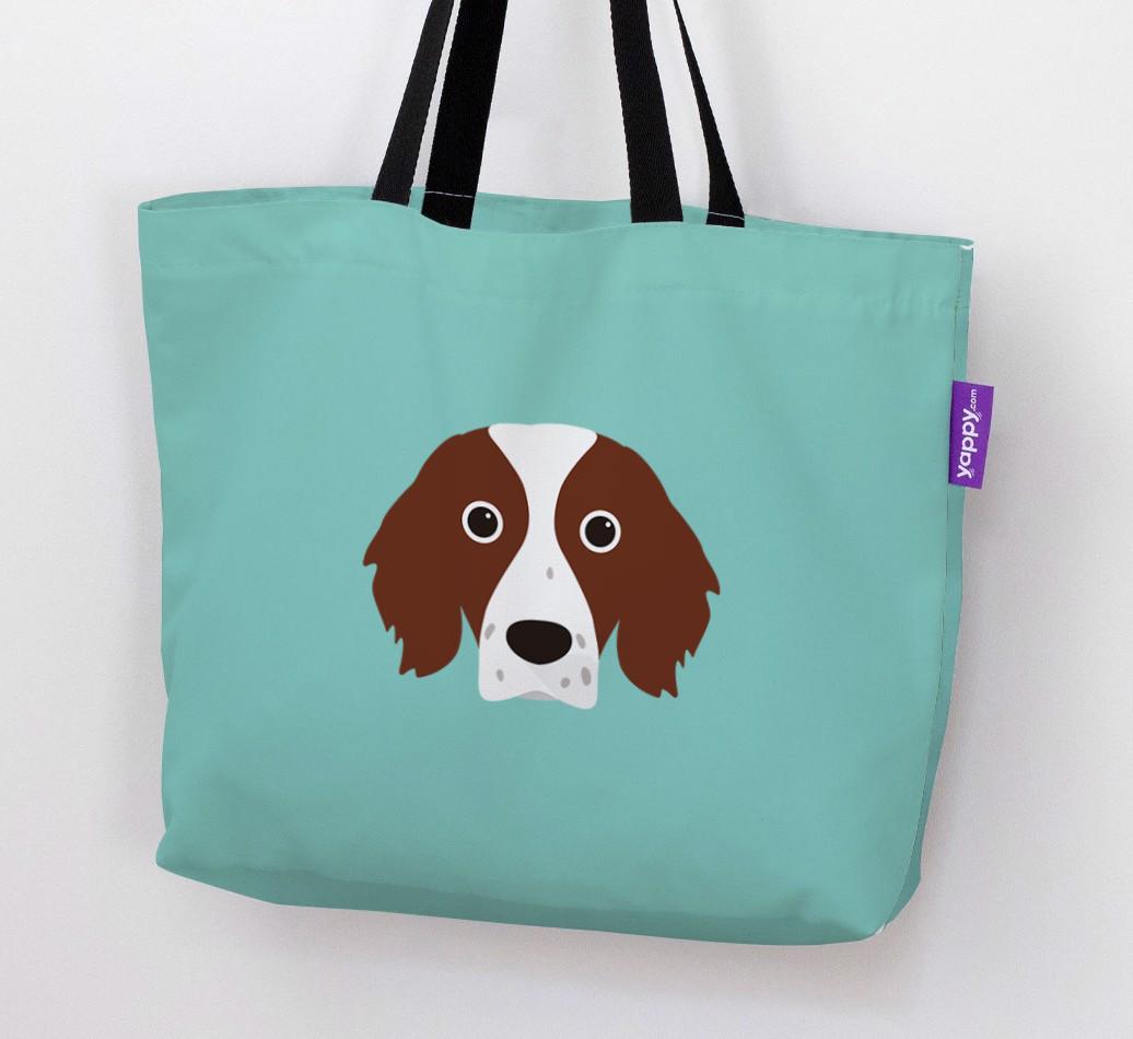 Dog Icon Canvas Bag