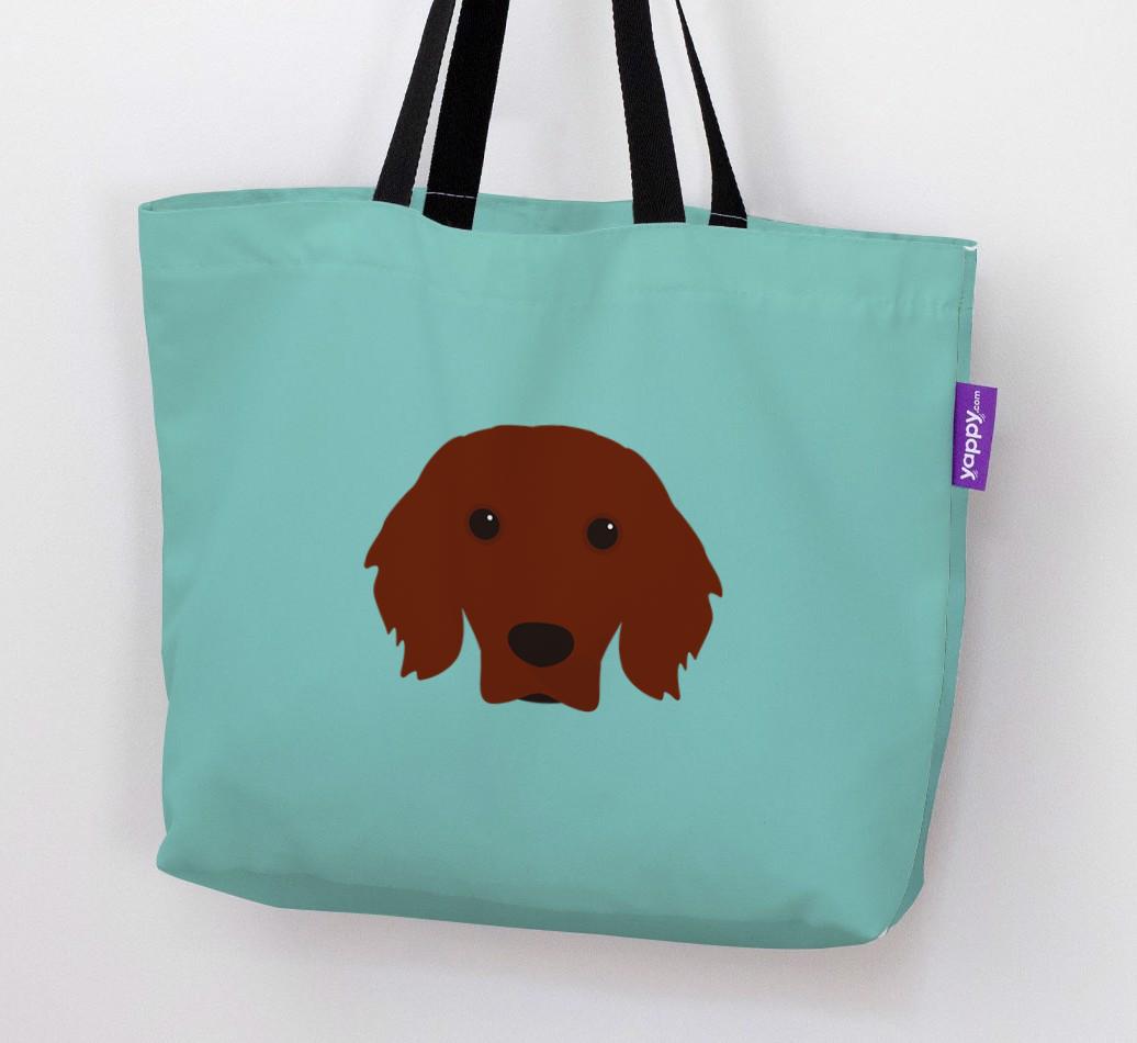 Dog Icon Canvas Bag