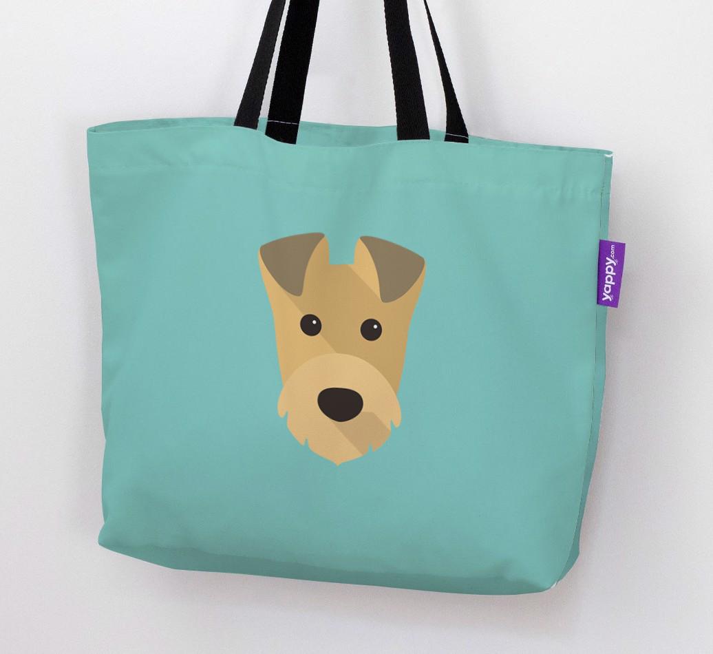 Dog Icon Canvas Bag