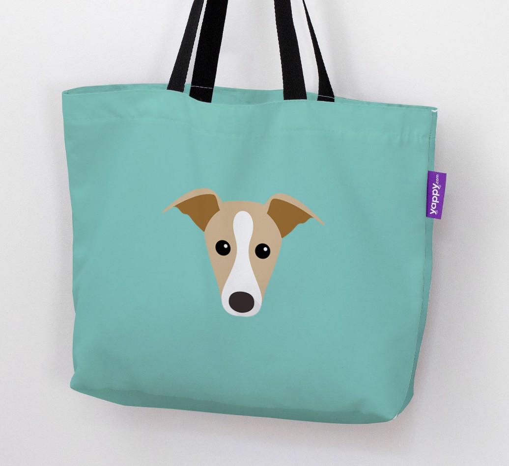 Dog Icon Canvas Bag