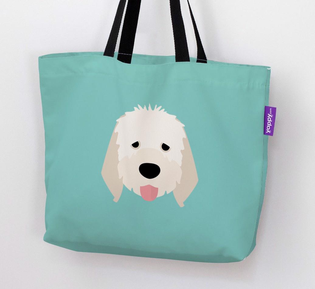 Dog Icon Canvas Bag