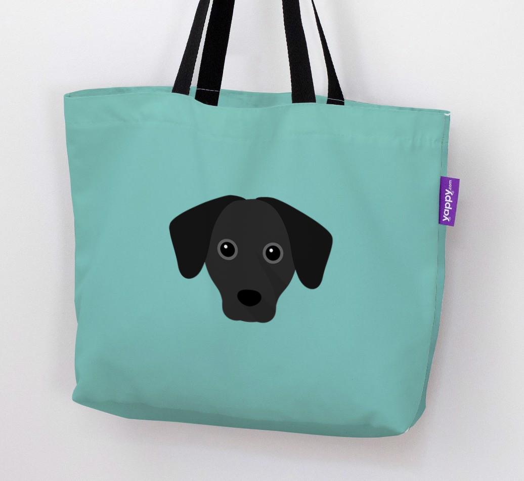 Dog Icon Canvas Bag