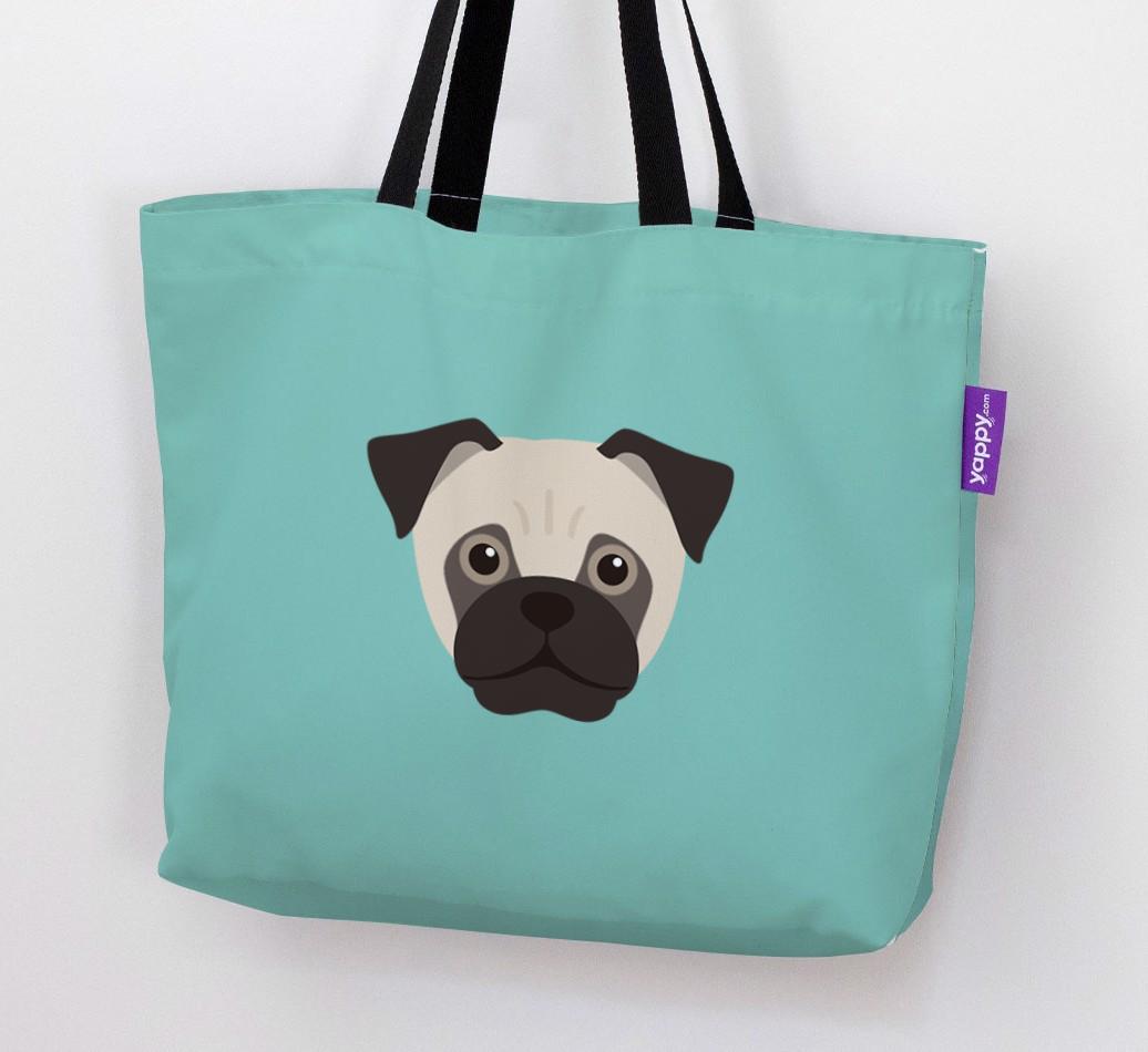 Dog Icon Canvas Bag
