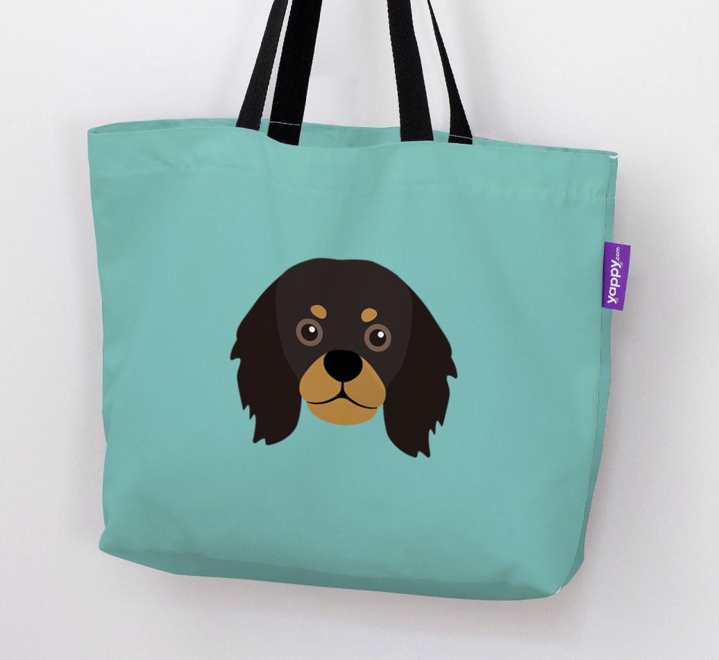 Dog Icon Canvas Bag