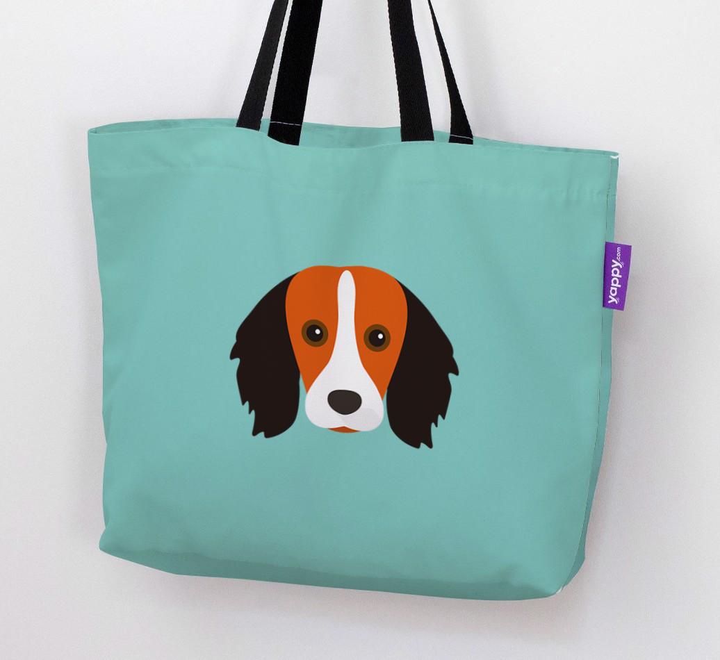 Dog Icon Canvas Bag