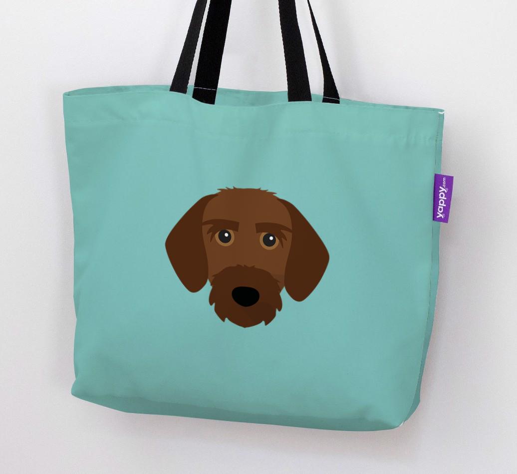 Dog Icon Canvas Bag