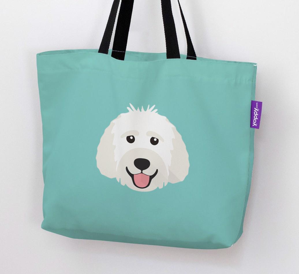 Dog Icon Canvas Bag