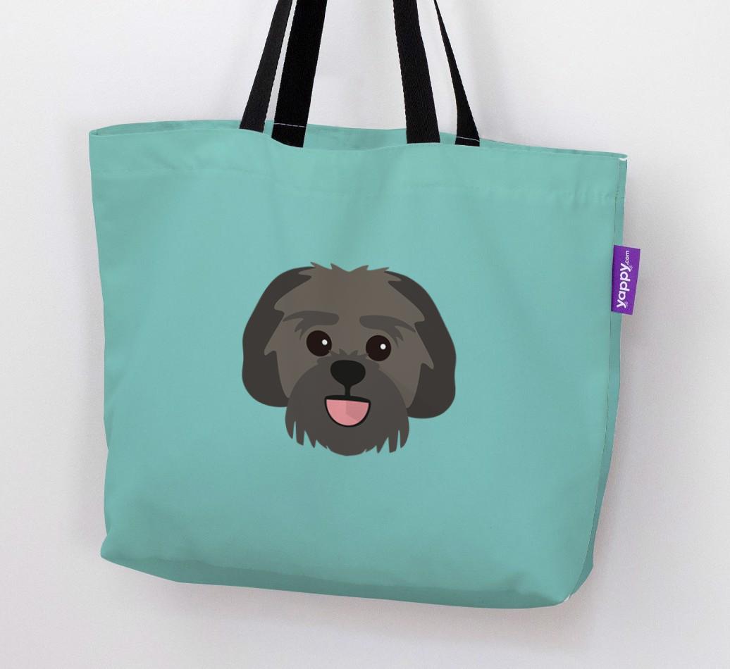 Dog Icon Canvas Bag