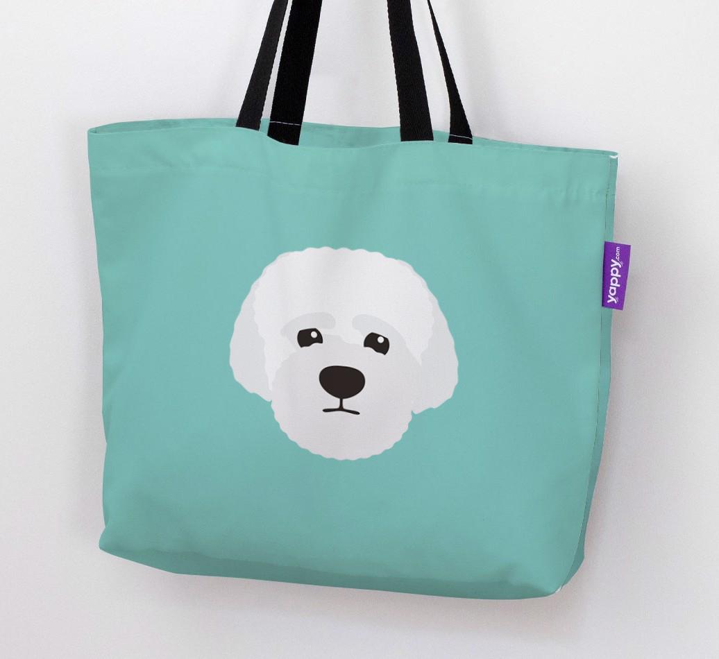 Dog Icon Canvas Bag