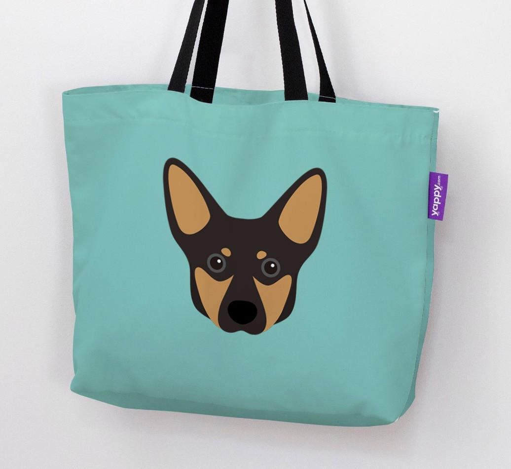 Dog Icon Canvas Bag