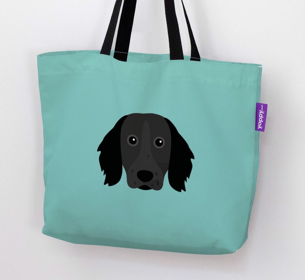 Dog Icon Canvas Bag