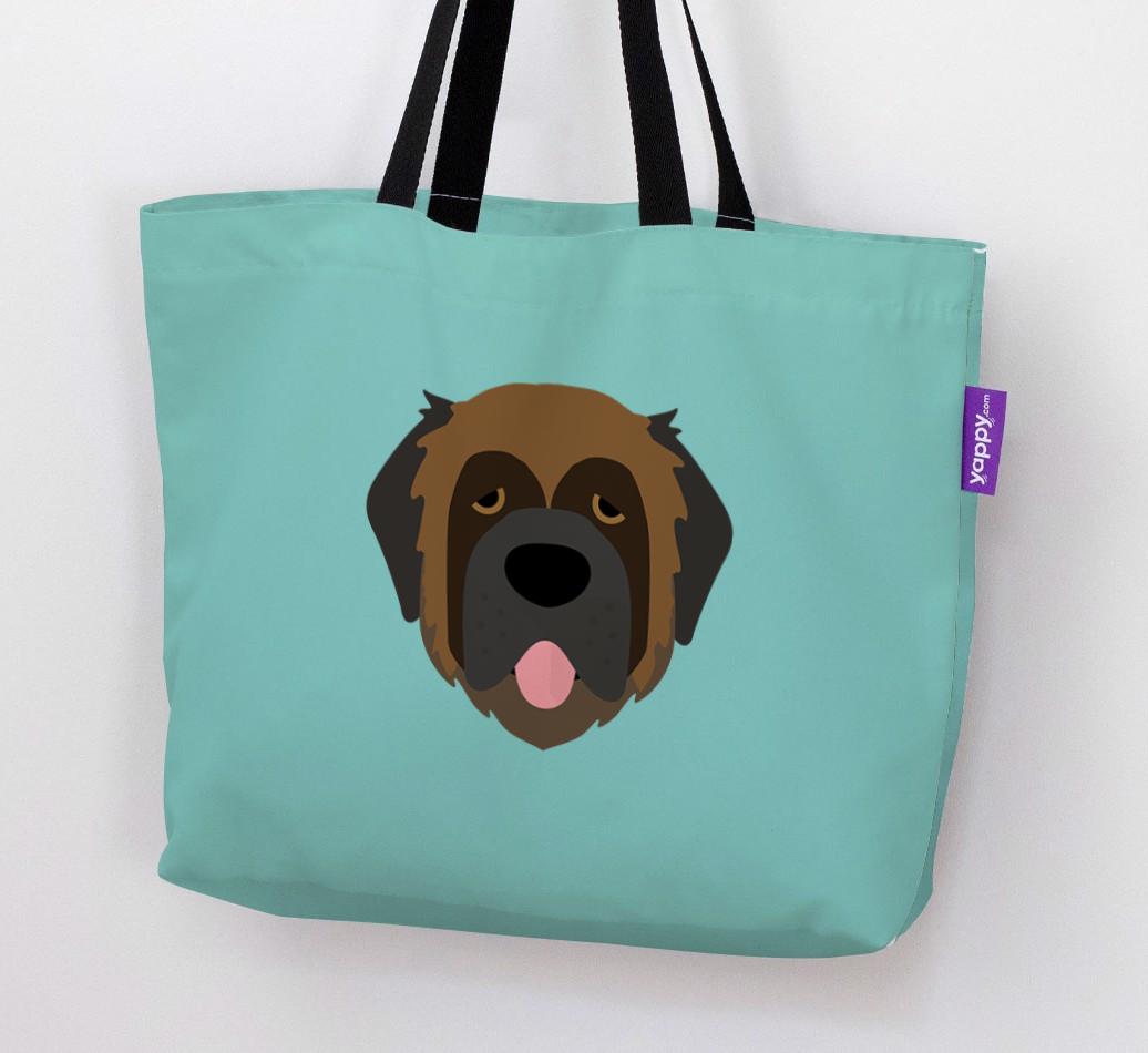 Dog Icon Canvas Bag