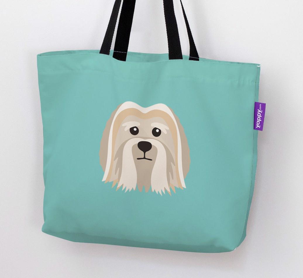 Dog Icon Canvas Bag