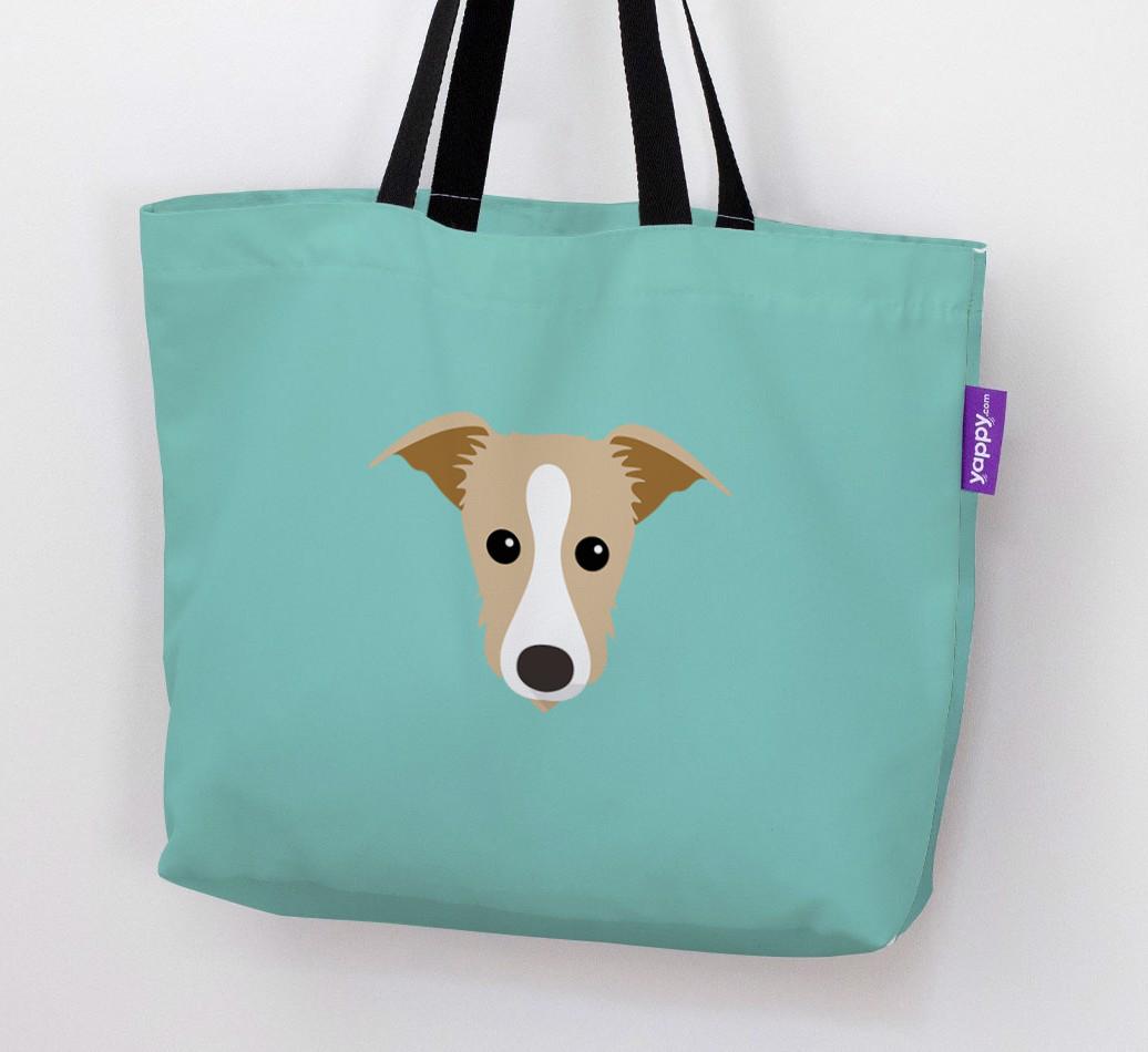 Dog Icon Canvas Bag