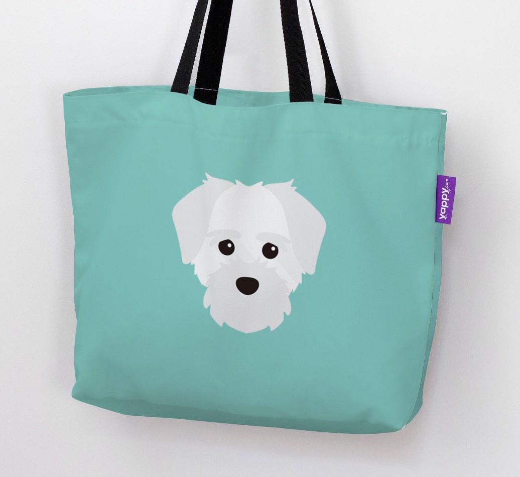Dog Icon Canvas Bag