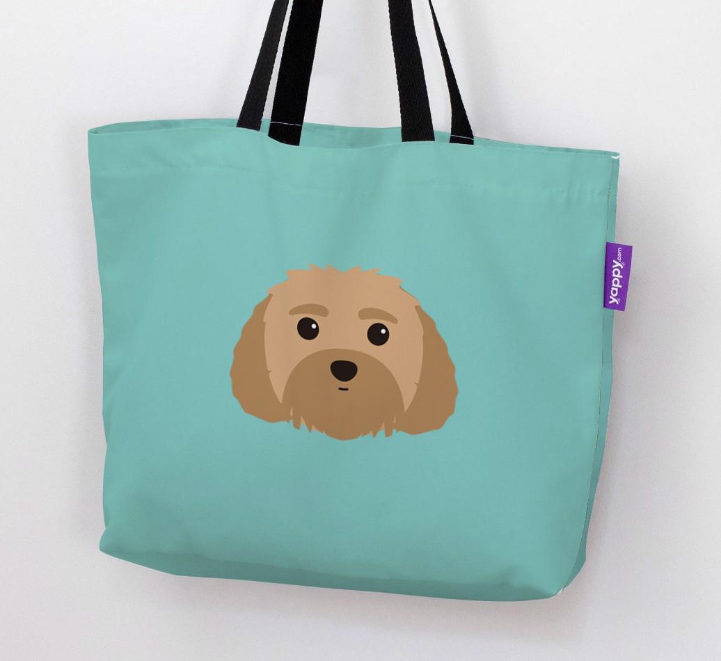 Dog Icon Canvas Bag