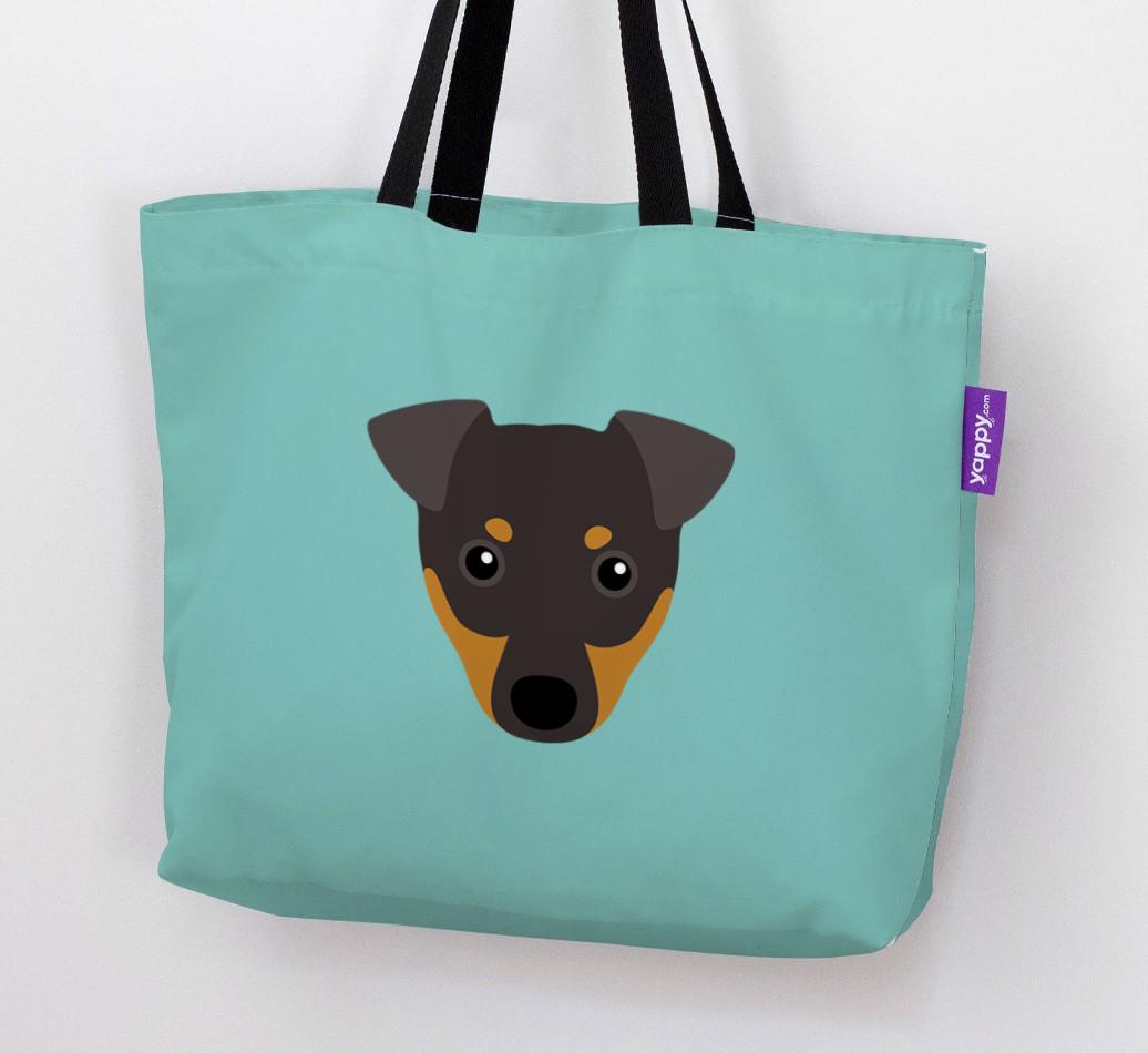 Dog Icon Canvas Bag