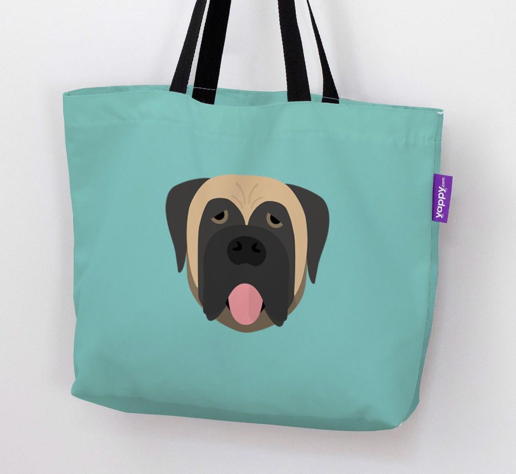 Dog Icon Canvas Bag