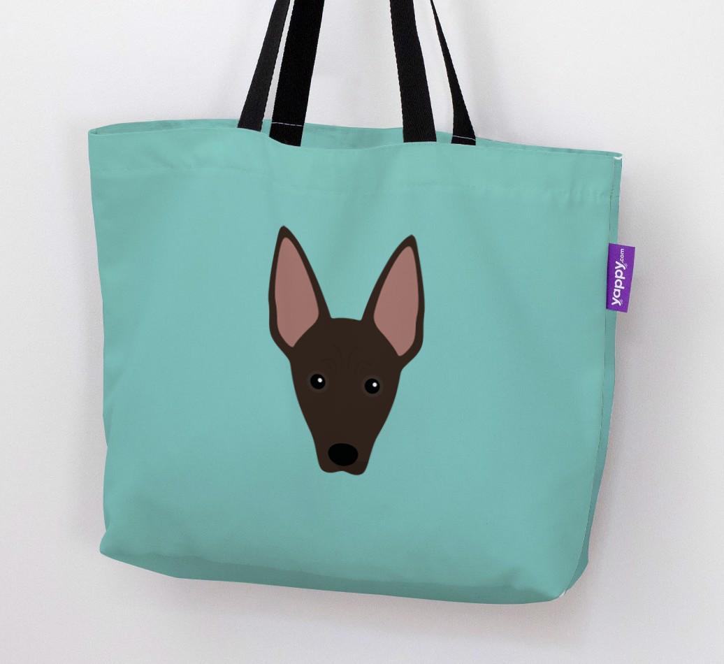 Dog Icon Canvas Bag