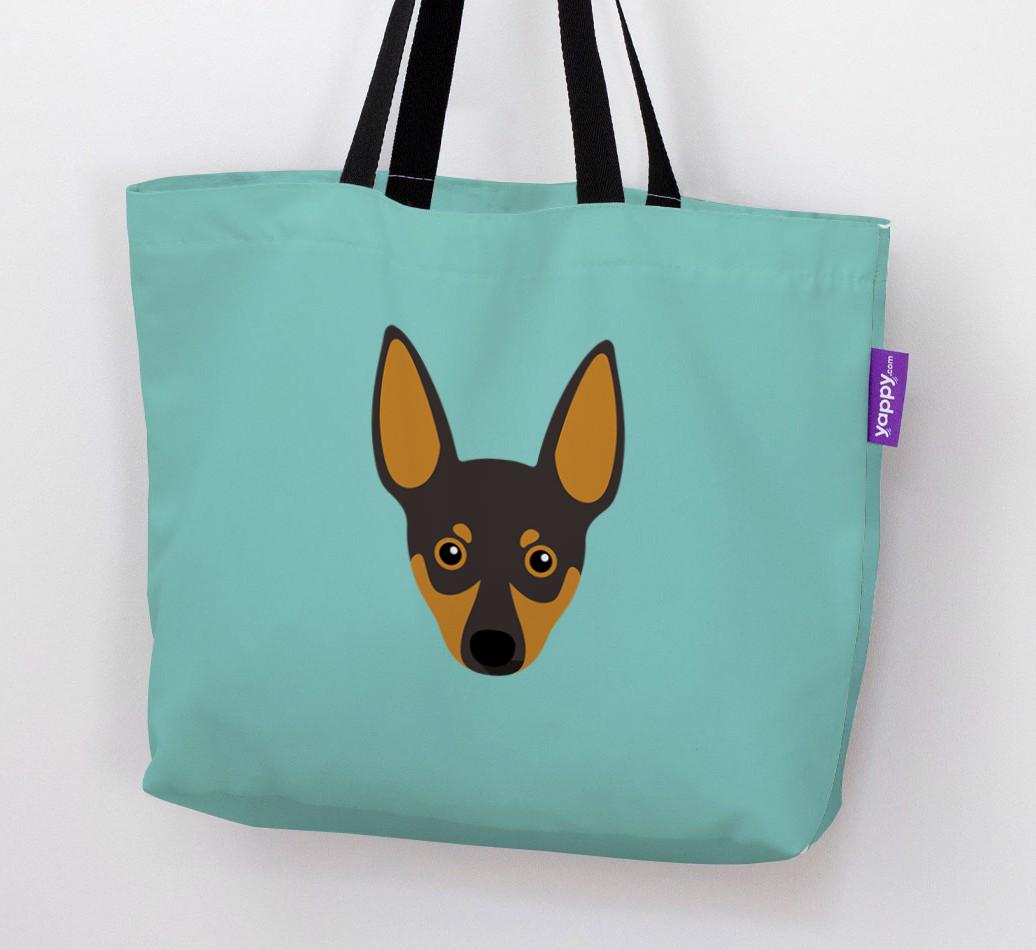 Dog Icon Canvas Bag