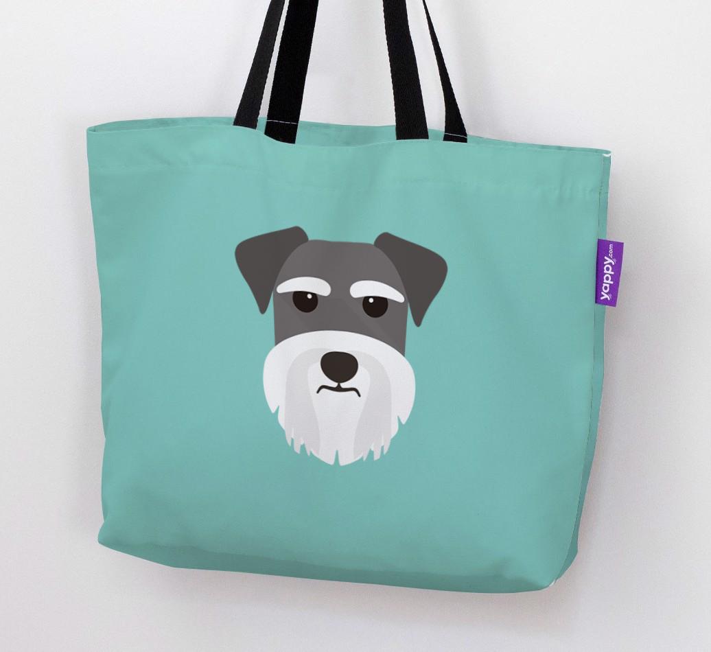 Dog Icon Canvas Bag