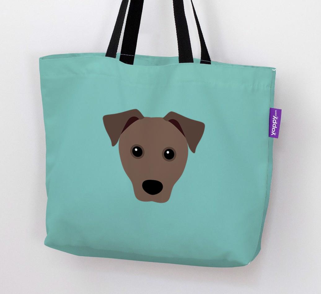 Dog Icon Canvas Bag