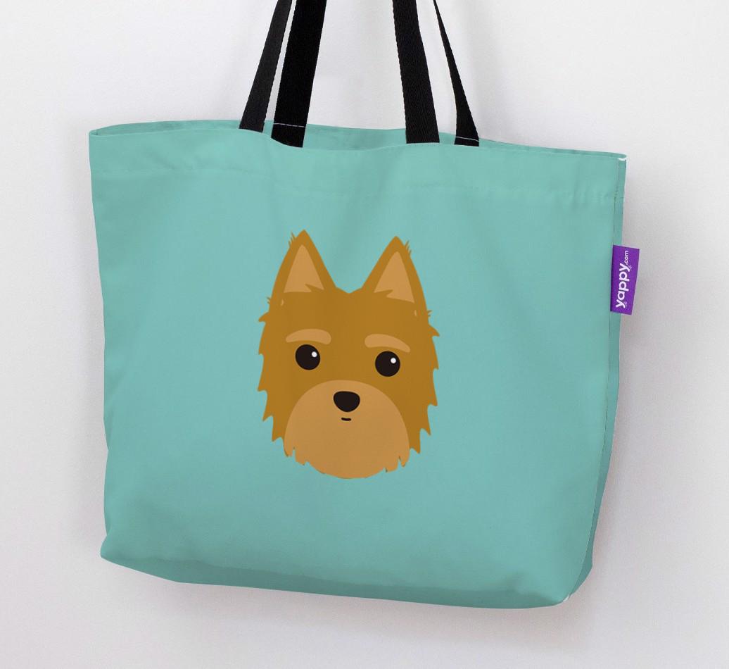 Dog Icon Canvas Bag