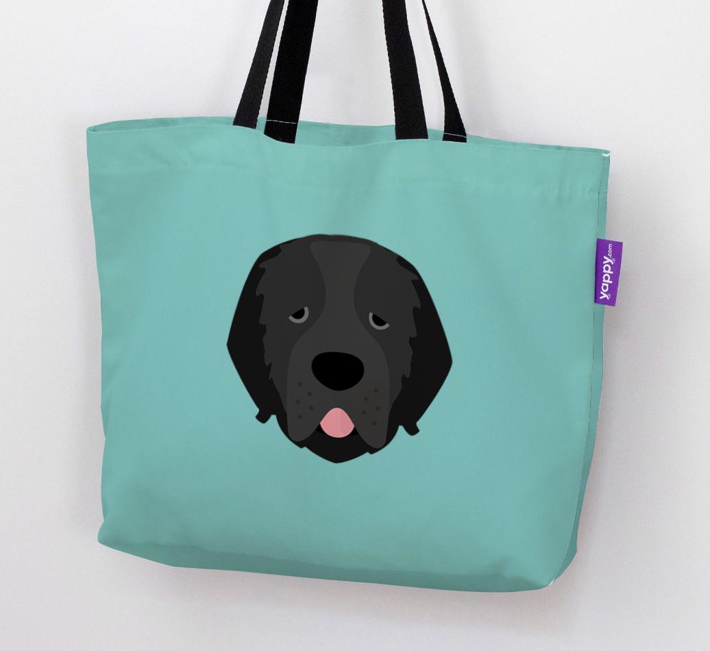 Dog Icon Canvas Bag