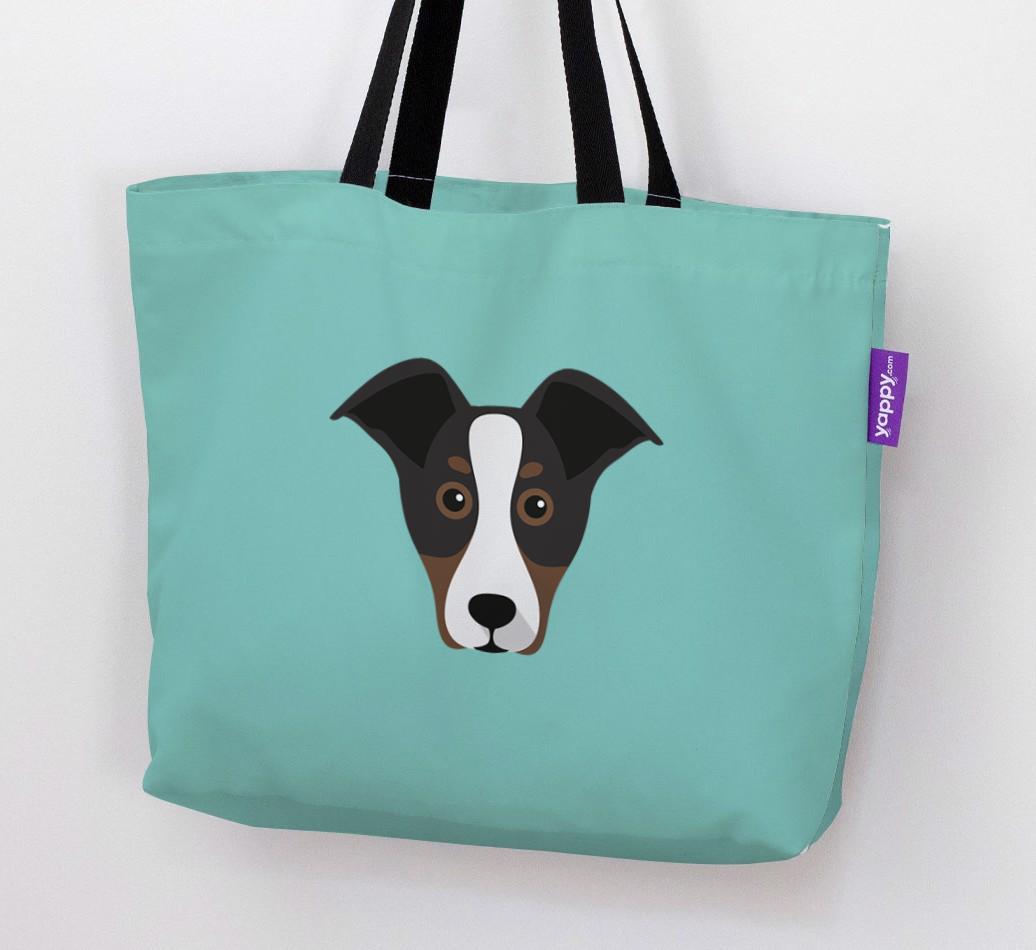 Dog Icon Canvas Bag