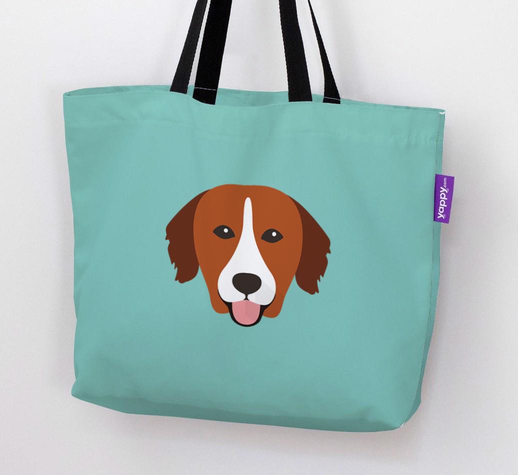 Dog Icon Canvas Bag
