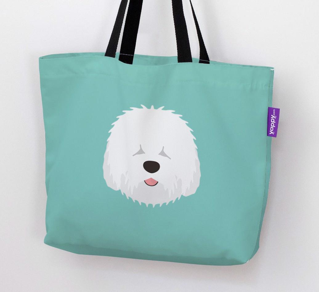 Dog Icon Canvas Bag