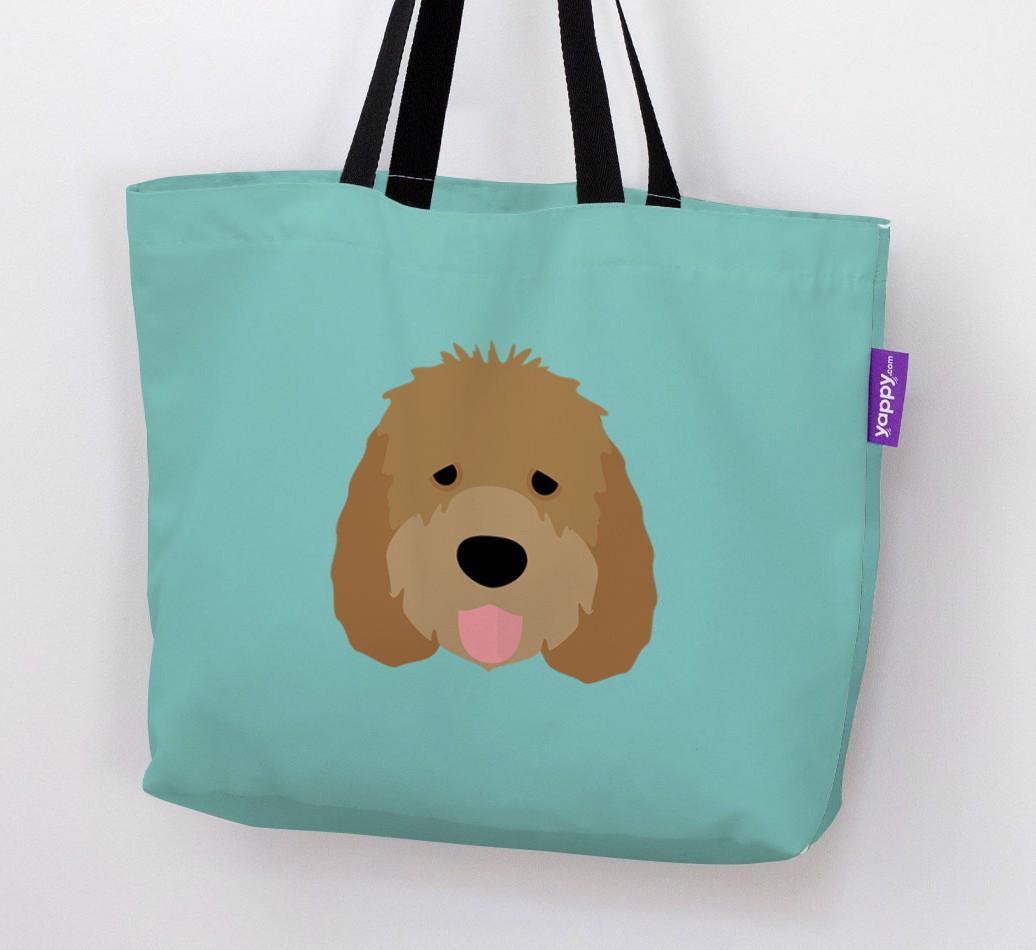 Dog Icon Canvas Bag