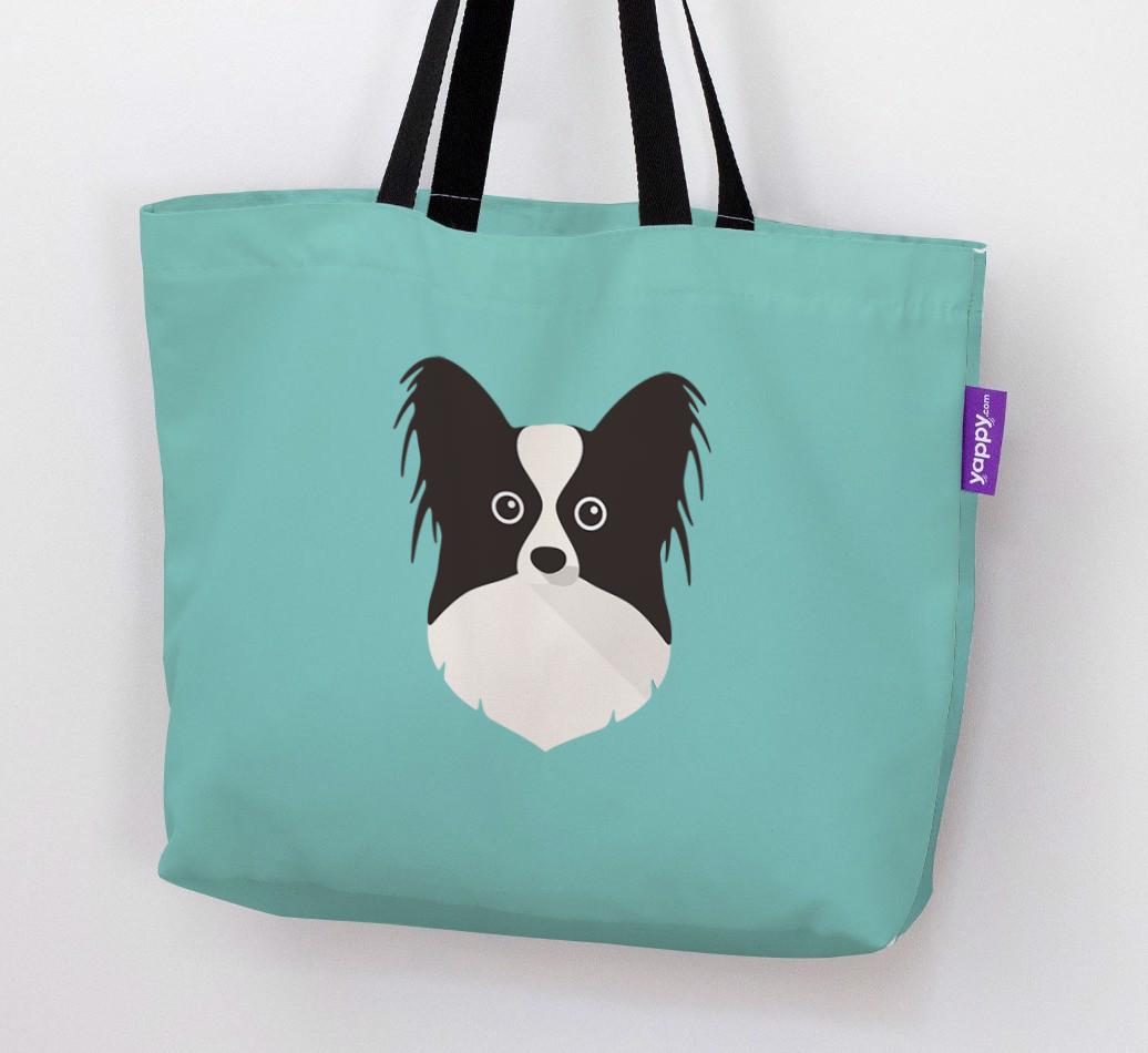 Dog Icon Canvas Bag