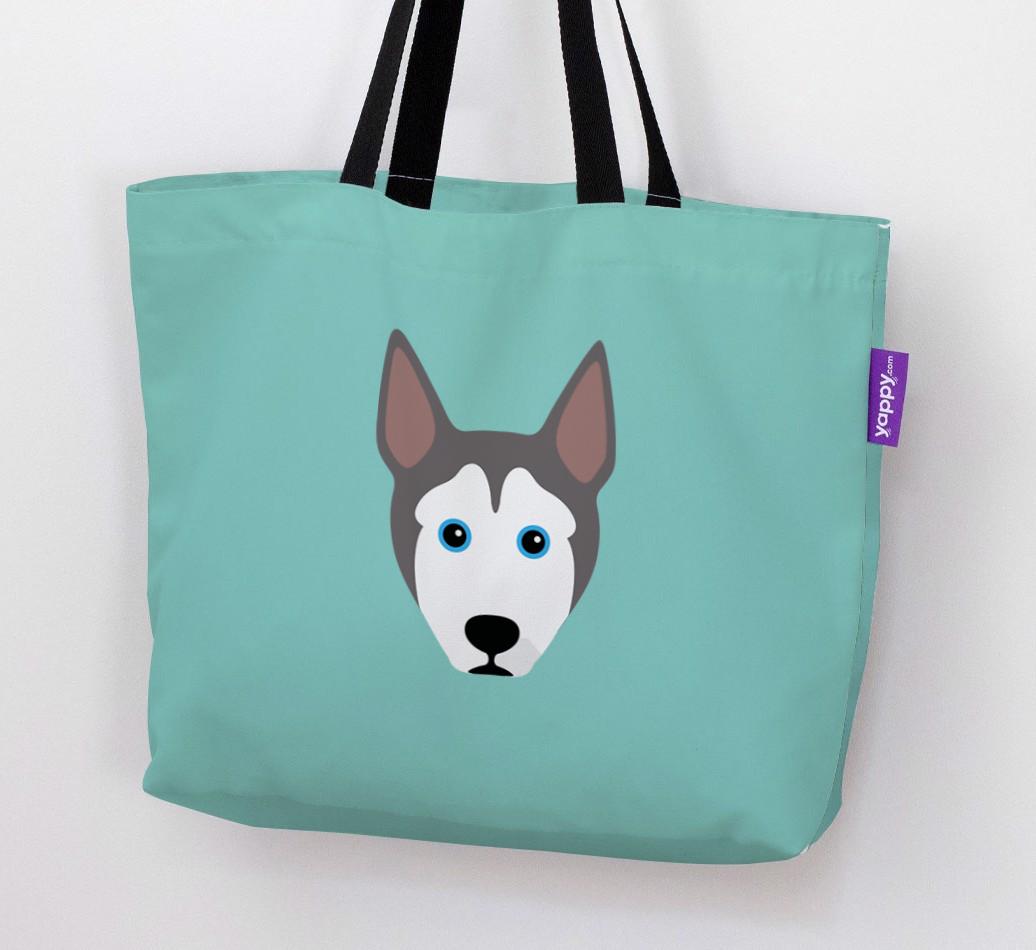Dog Icon Canvas Bag