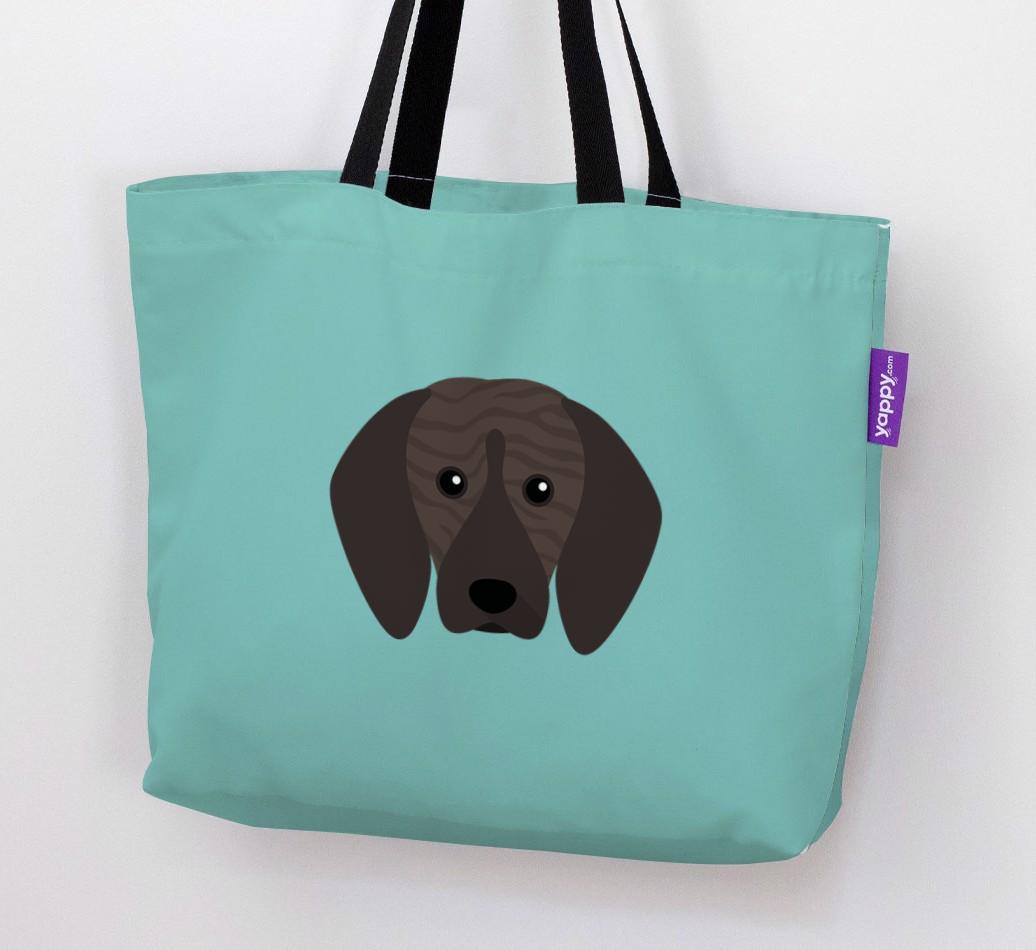 Dog Icon Canvas Bag