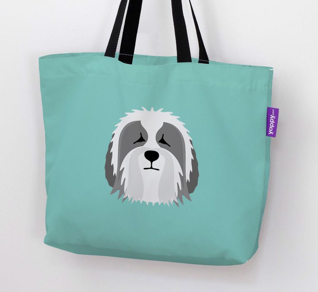 Dog Icon Canvas Bag