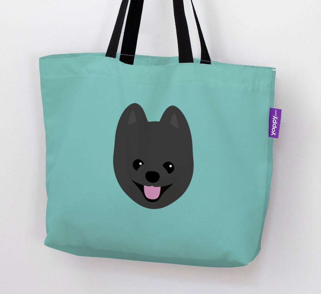 Dog Icon Canvas Bag