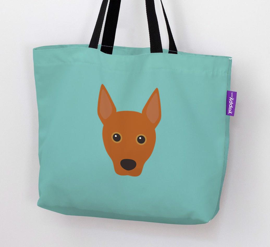 Dog Icon Canvas Bag
