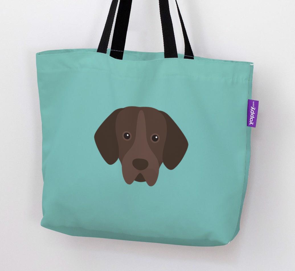 Dog Icon Canvas Bag