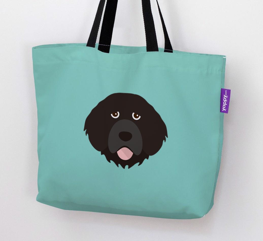 Dog Icon Canvas Bag