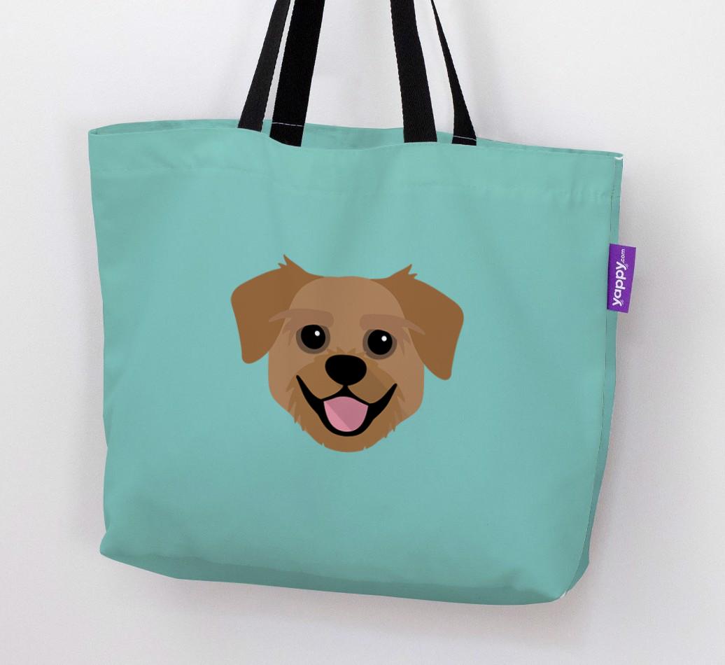 Dog Icon Canvas Bag