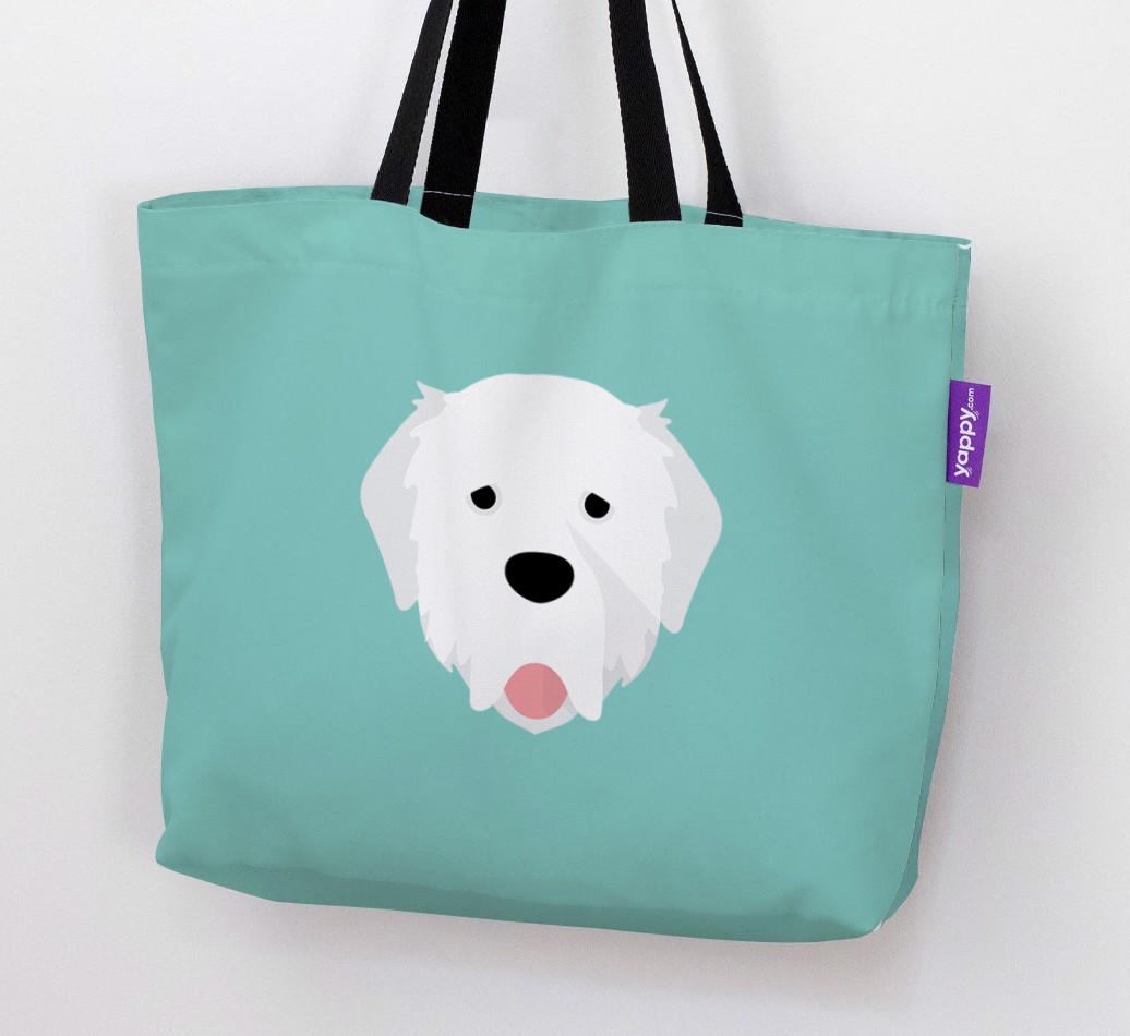Dog Icon Canvas Bag