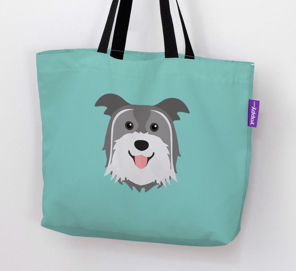 Dog Icon Canvas Bag