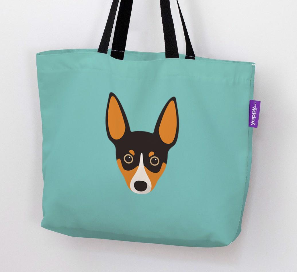 Dog Icon Canvas Bag