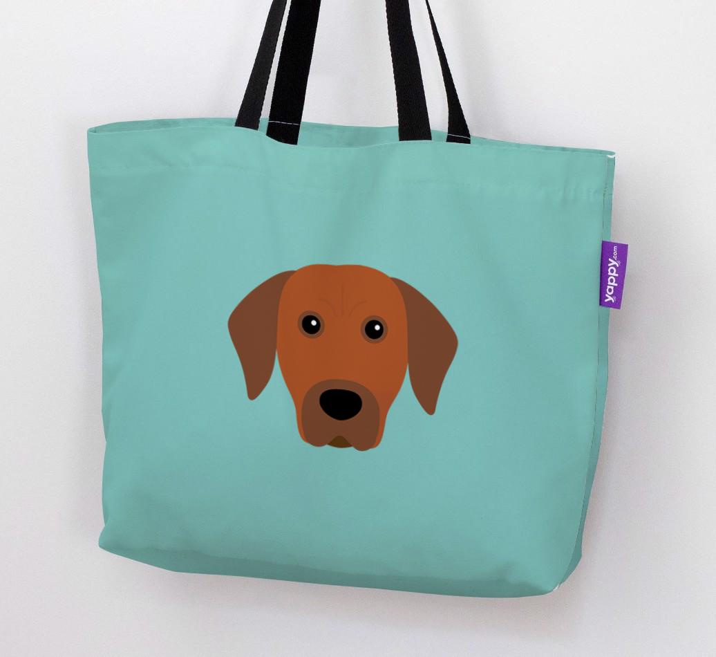 Dog Icon Canvas Bag